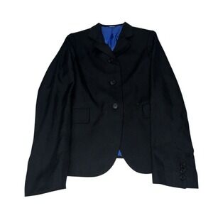 Kids English equestrian Black Blazer